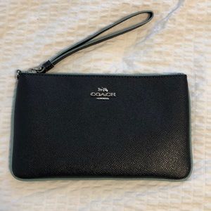 Coach large wristlet